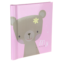 Фотоальбом 20 "магнитных"листов 23X28см, пер-т внутр.спираль