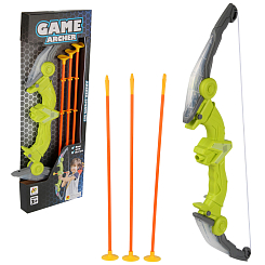 Набор лук со стрелами (лук 64,5-18,3 см), кор.