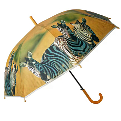 Зонтик детский Животные длина 80см/диам. 90см