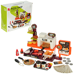 Игровой набор "Пиццерия" с акс., св, зв, 28*9*23