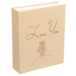 Фотоальбом 200ф 10X15см, ПП карм.