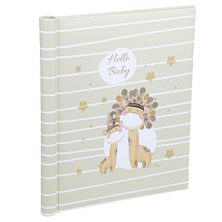 Фотоальбом 10 "магнитных"листов 23X28см, пер-т внутр.спираль