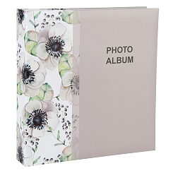 Фотоальбом 500ф 10X15см, ПП карм, пер-т 3-кольца