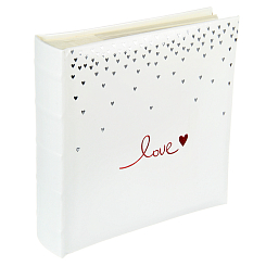 Фотоальбом 200ф 10X15см, бум.карм.с мемо, книжн. пер-т