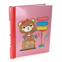 Фотоальбом 10 "магнитных"листов 23X28см, пер-т внутр.спираль