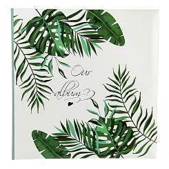 Фотоальбом 500ф 10X15см, ПП карм, пер-т 3-кольца