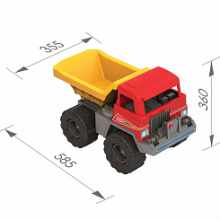 Арт.431517 Самосвал "Супергигант" 36х35,5х58,5см