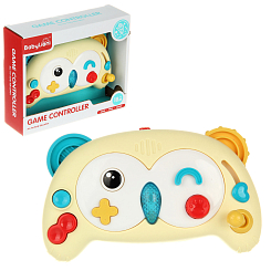 Игрушка развивающая "Игровая консоль Сова " на бат., 19х15,5х6см, в кор.