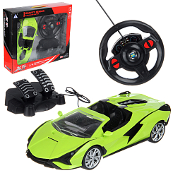 Машинка Р/У "Педали" 39х33х10 см.