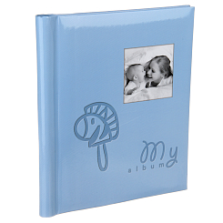 Фотоальбом 10 "магнитных"листов 23X28см, пер-т внутр.спираль