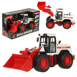 Трактор фрикционный со светом 35,8х14,5х23,2 см.