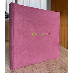 Фотоальбом 200ф 10X15см, бум.карм.с мемо, книжн. пер-т