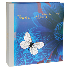 Фотоальбом 50 "магнитных"листов 23X28см, пер-т 3-кольца