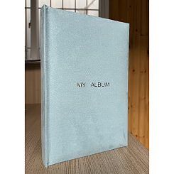 Фотоальбом 300ф 10X15см, бум.карм.с мемо, книжн. пер-т