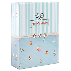 Фотоальбом 100ф 10X15см, ПП карм.