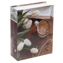 Фотоальбом 100ф 10X15см, ПП карм.