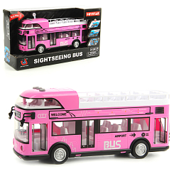 Автобус инерц., св., зв., 33х11х18 см, кор.