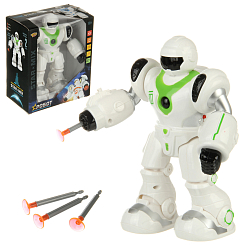 Робот стреляющий присосками