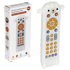 Игрушка развивающая "Пульт Овечка", на бат,свет/ звук (рус озвучка), в кор., 18,1-9,4-3,5 см