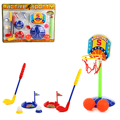 Набор для игры в баскетбол,38,5x28,5x3,блистер