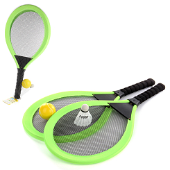 Н-р ракеток с воланч. и мячиком в сетке 59*28см