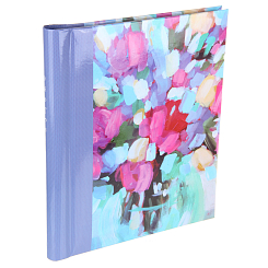 Фотоальбом 20 "магнитных"листов 23X28см, пер-т внутр.спираль