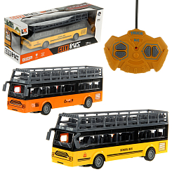 Автобус на Р/У со св,ассорт., 39х11х14см, кор.