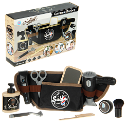 Игровой набор парикмахера "Барбер" на бат. 28х6х18.5