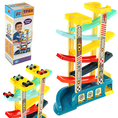 Трек с машинками, 14,5х12х38,5, кор.