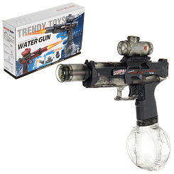 Водный пистолет на бат. 26,7 см, 320 мл, дальность стрельбы 7 м,в кор.