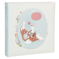 Фотоальбом 500ф 10X15см, ПП карм, пер-т 3-кольца