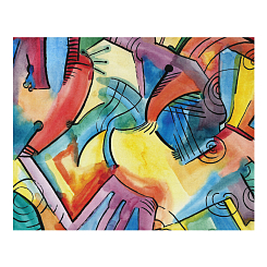 Картина на подрамнике 40х50 см Абстракция