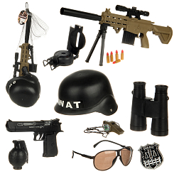 Набор полицейского сетка 54х16х20 см.