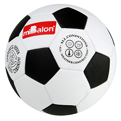 Мяч футбольный 22см,пакет