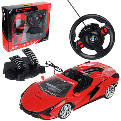 Машинка Р/У "Педали" 39х33х10 см.