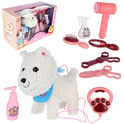 Набор с питомцем щенком "Юный грумер"   41*19*27