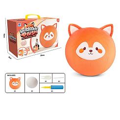 Игрушка шар Лисичка, диам. 58 см, в кор.