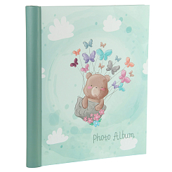 Фотоальбом 30 "магнитных"листов 23X28см, пер-т внутр.спираль