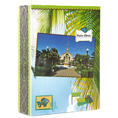 Фотоальбом 100ф 10Х15см, ПП карм.