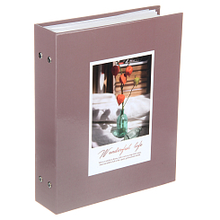 Фотоальбом 200ф 10X15см, ПП карм.