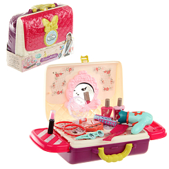 Набор красоты "Стилист", 25х9х17 см, роз.цв., чемодан