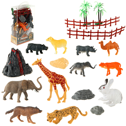 Набор животных Жираф. 13.5х6.5х27 см.