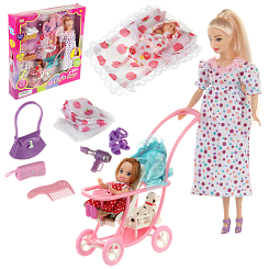 Кукла Люси с ребенком, с аксессуарами, 29 см
