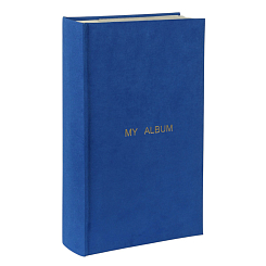 Фотоальбом 300ф 10X15см, бум.карм.с мемо, книжн. пер-т