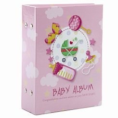 Фотоальбом 100ф 10X15см, ПП карм.