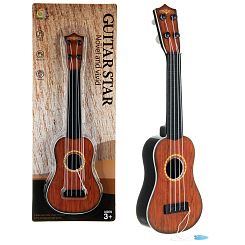 Гитара игрушечная "Классика", 44-17 см, в ассорт, блистер
