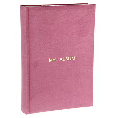 Фотоальбом 300ф 10X15см, бум.карм.с мемо, книжн. пер-т