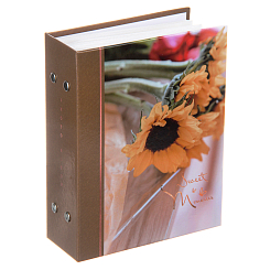 Фотоальбом 100ф 10X15см, ПП карм.