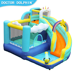 Надувной замок "Мир единорога" 310*290*235