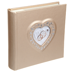 Фотоальбом Делюкс 200ф 10X15см, бум.карм.с мемо, книжн. пер-т.